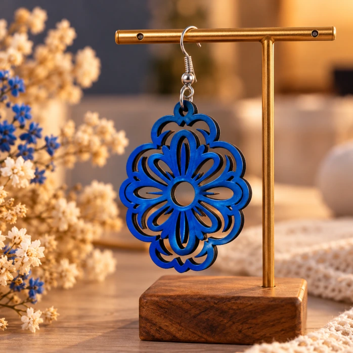 Orecchini blu